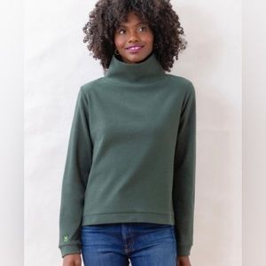 Dudley Stephens Park Slope Turtleneck (Hunter Green)